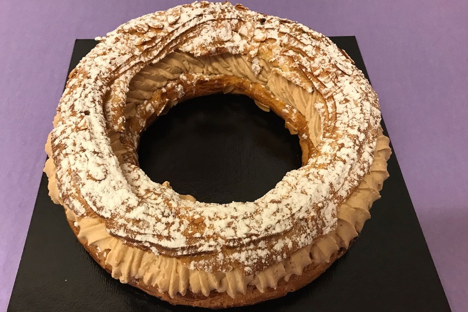 Paris-Brest (Pte  choux / Crme Pralin)