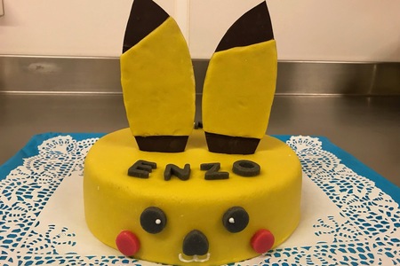Fondant Chocolat - Pikachu