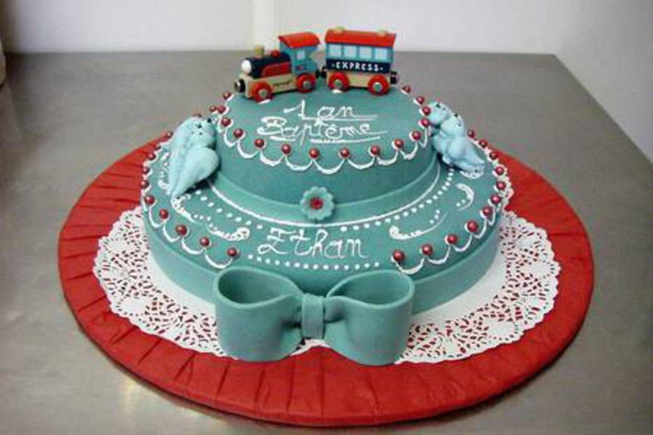 Fondant Chocolat - Thme Petit Train