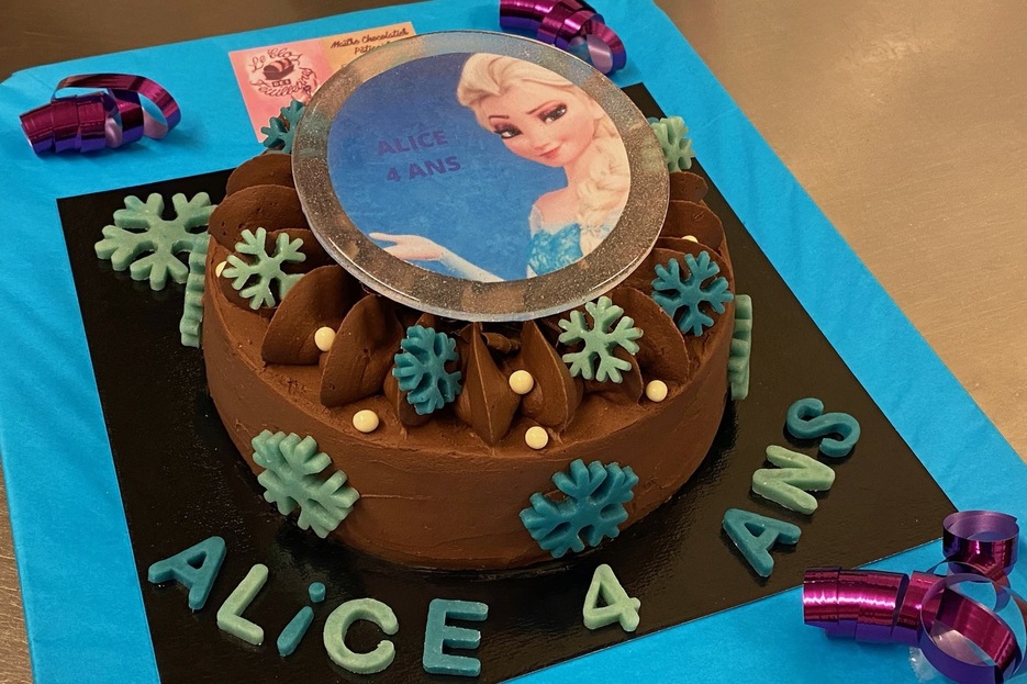 Fondant Chocolat - Reine des Neiges