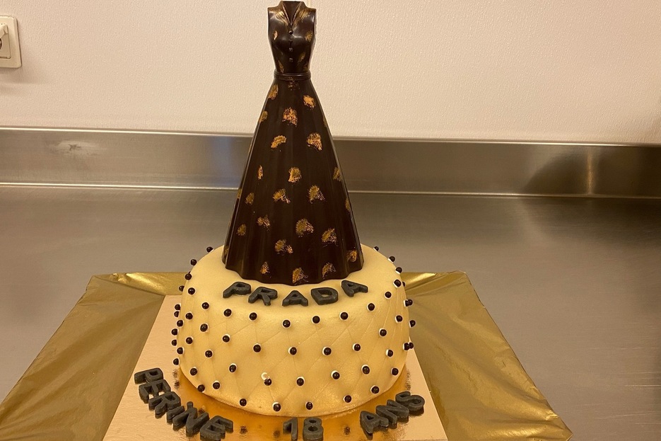 Gateau Vanille - Theme Prada