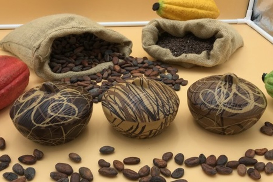 Bonbonnires rondes du Clos des Feuilletines