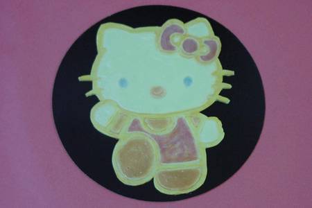 Hello Kitty en Pate d'amande