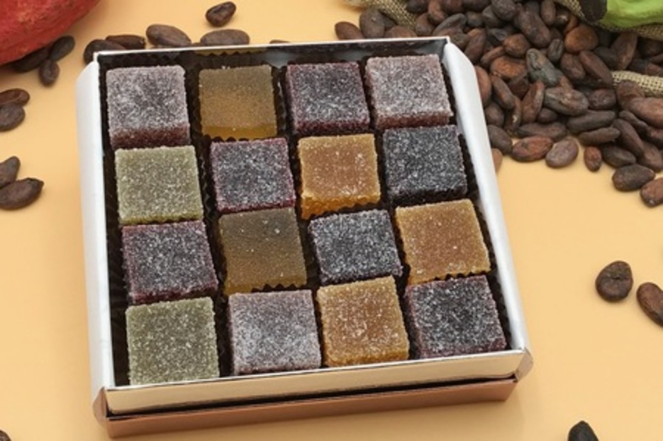 Boite de 16 Pates de fruits