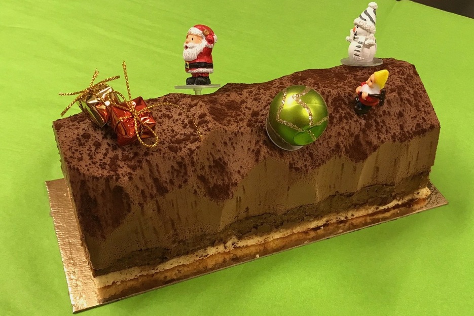 Bche Croustillant Chocolat