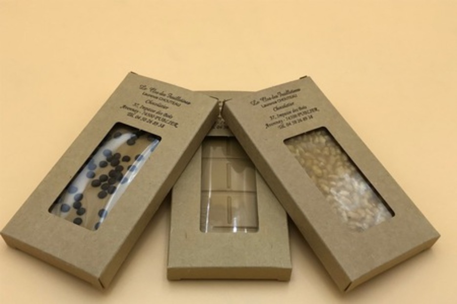 Tablettes de chocolat blond-Dulcey