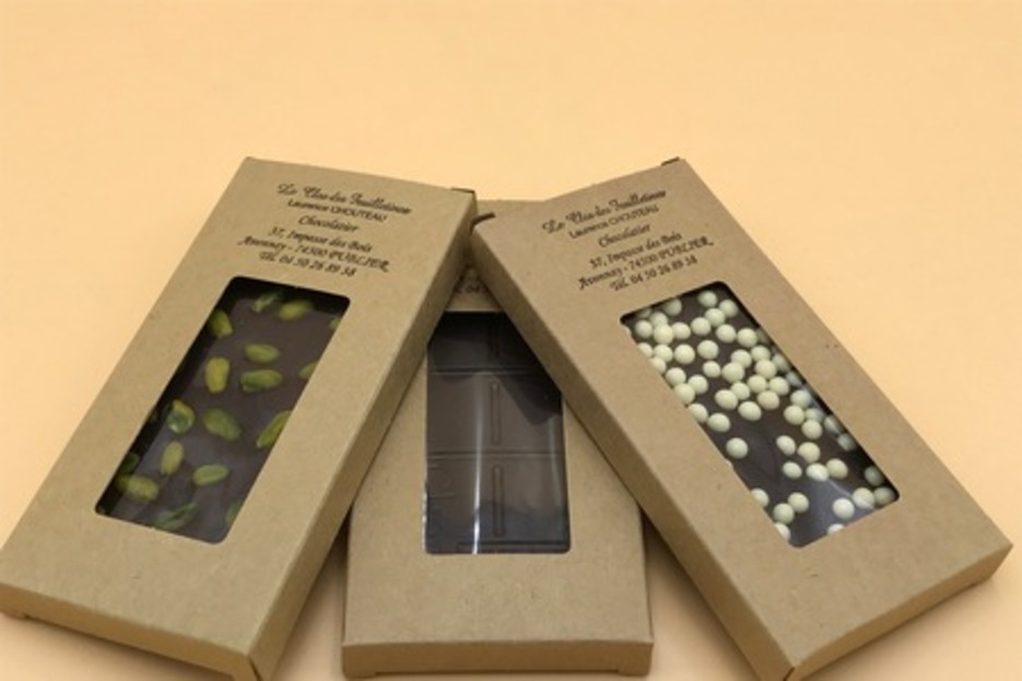 Tablettes de chocolat noir